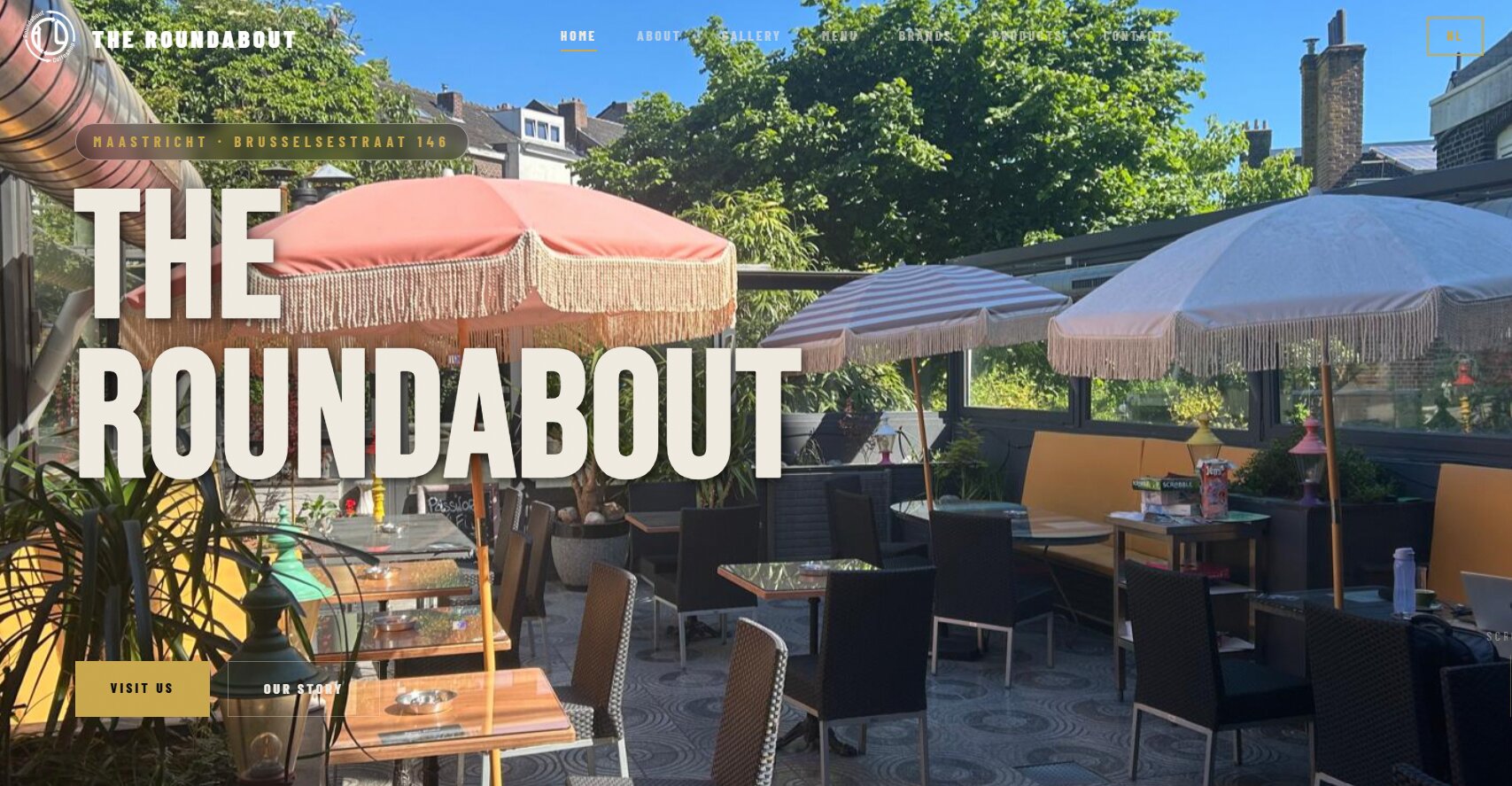 The Roundabout website screenshot